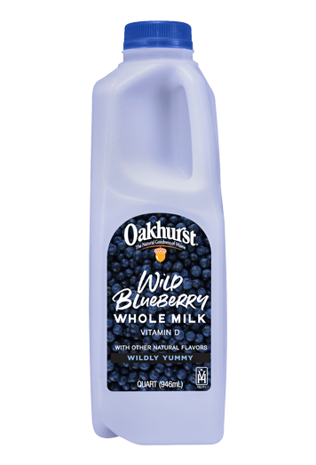 Wild Blueberry Milk - Oakhurst® Dairy