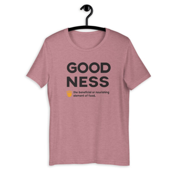 Goodness (Black Print) Short-Sleeve Unisex T-Shirt - Image 10