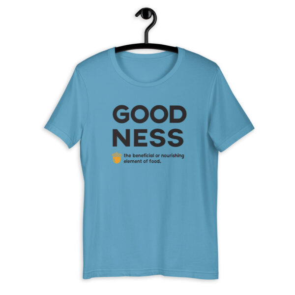Goodness (Black Print) Short-Sleeve Unisex T-Shirt - Image 8