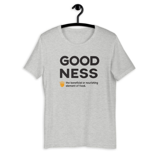 Goodness (Black Print) Short-Sleeve Unisex T-Shirt - Image 3