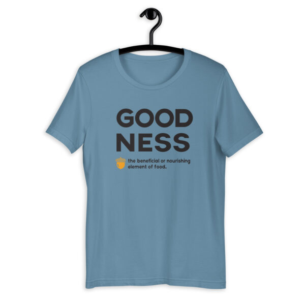 Goodness (Black Print) Short-Sleeve Unisex T-Shirt - Image 4
