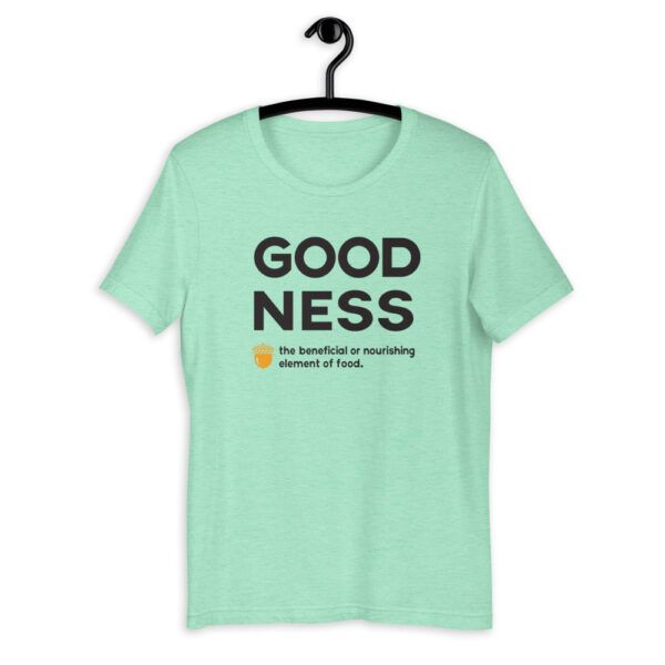 Goodness (Black Print) Short-Sleeve Unisex T-Shirt - Image 9