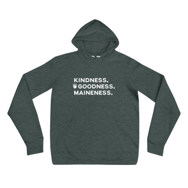 Kindness Goodness Maineness Unisex hoodie - Image 2