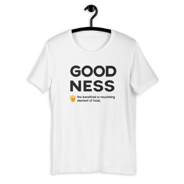 Goodness (Black Print) Short-Sleeve Unisex T-Shirt - Image 2