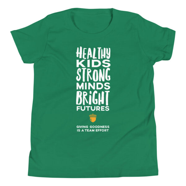 Healthy Kids Strong Minds Bright Futures Youth Short Sleeve T-Shirt - Image 5