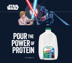 Star Wars Milk Pour the Power of Protein