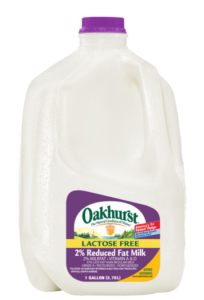 Lactose Free 2% Milk Gallon Oakhurst Dairy
